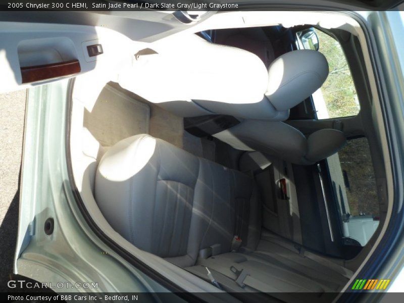 Satin Jade Pearl / Dark Slate Gray/Light Graystone 2005 Chrysler 300 C HEMI