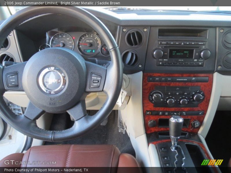 Dashboard of 2006 Commander Limited