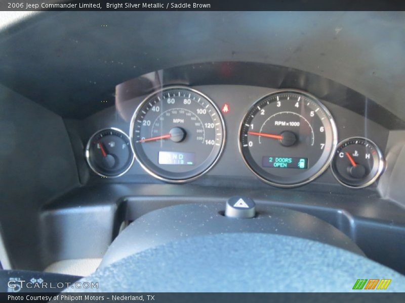  2006 Commander Limited Limited Gauges