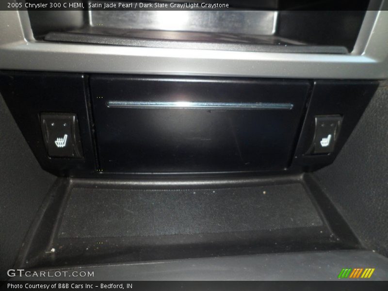 Satin Jade Pearl / Dark Slate Gray/Light Graystone 2005 Chrysler 300 C HEMI