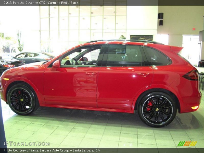 Carmine Red / Black 2013 Porsche Cayenne GTS