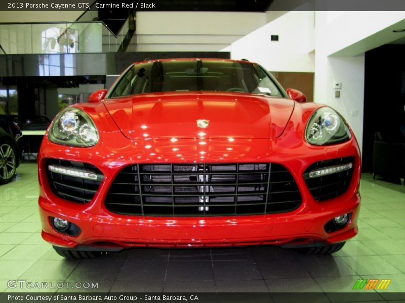 Carmine Red / Black 2013 Porsche Cayenne GTS