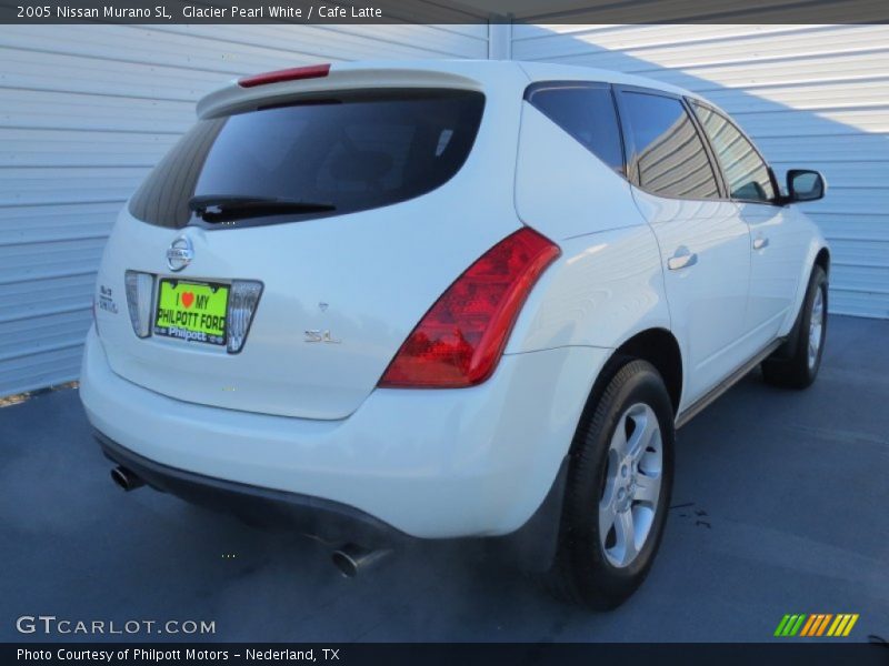 Glacier Pearl White / Cafe Latte 2005 Nissan Murano SL