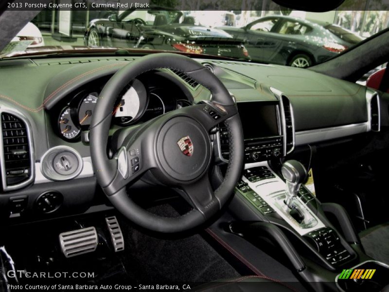 Dashboard of 2013 Cayenne GTS
