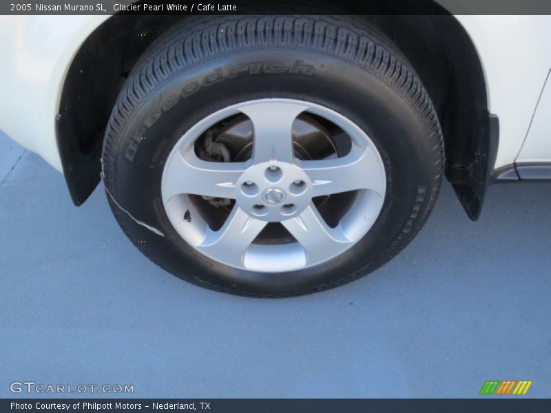 Glacier Pearl White / Cafe Latte 2005 Nissan Murano SL