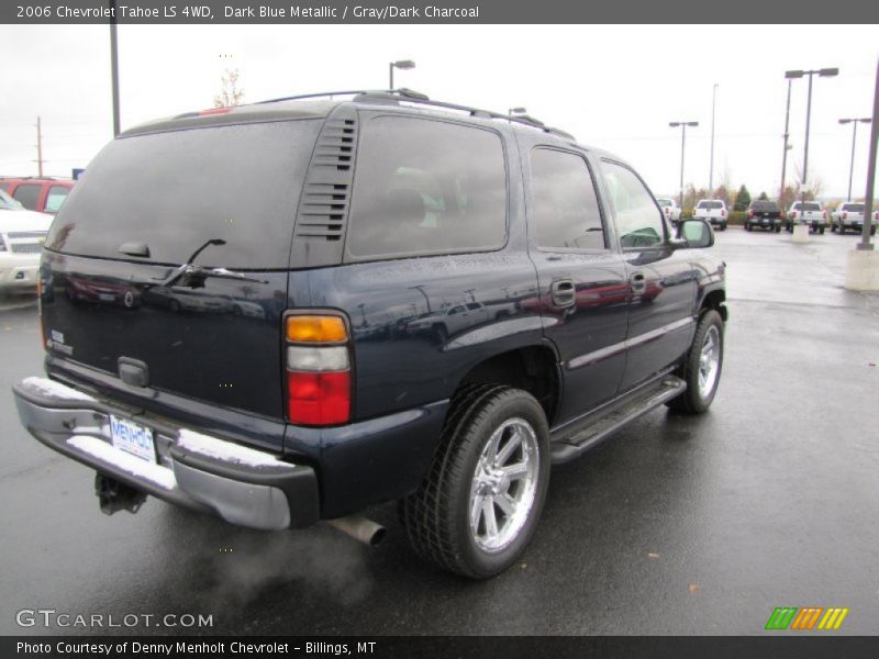 Dark Blue Metallic / Gray/Dark Charcoal 2006 Chevrolet Tahoe LS 4WD