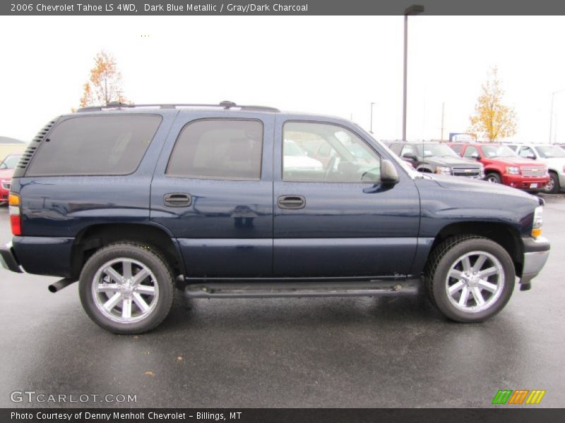 Dark Blue Metallic / Gray/Dark Charcoal 2006 Chevrolet Tahoe LS 4WD