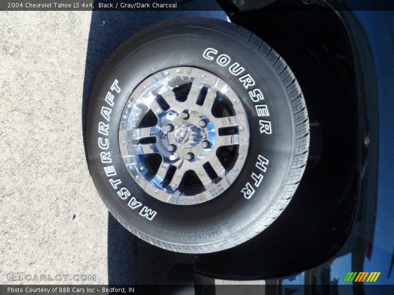 Black / Gray/Dark Charcoal 2004 Chevrolet Tahoe LS 4x4