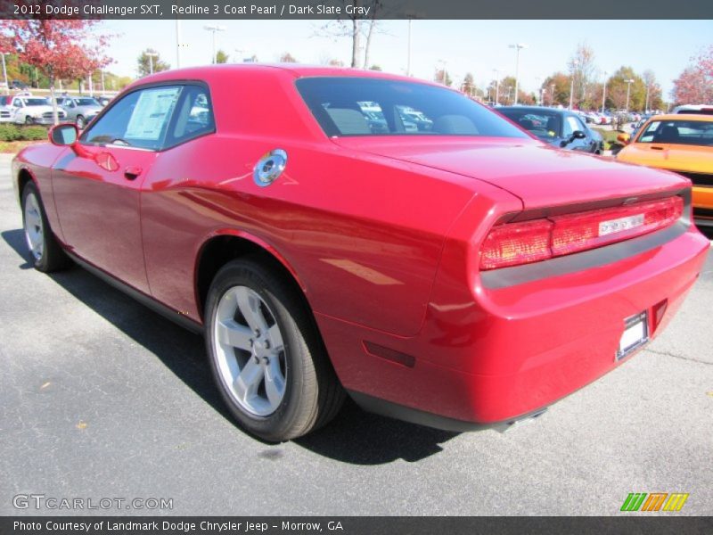 Redline 3 Coat Pearl / Dark Slate Gray 2012 Dodge Challenger SXT