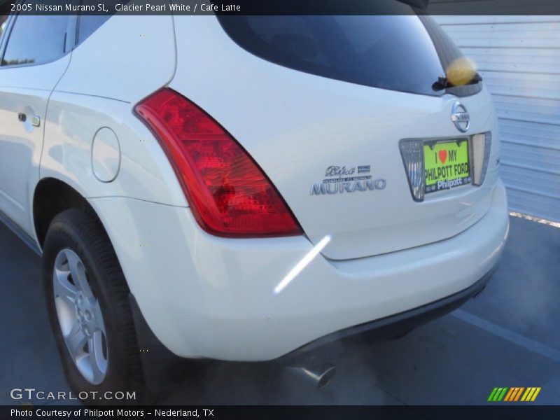 Glacier Pearl White / Cafe Latte 2005 Nissan Murano SL