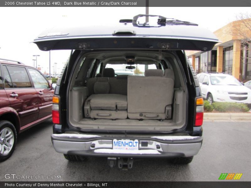 Dark Blue Metallic / Gray/Dark Charcoal 2006 Chevrolet Tahoe LS 4WD