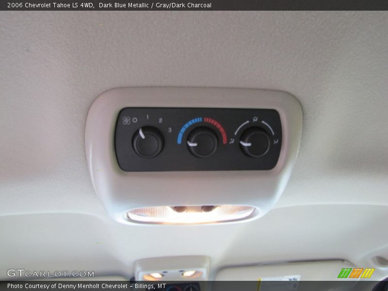 Dark Blue Metallic / Gray/Dark Charcoal 2006 Chevrolet Tahoe LS 4WD
