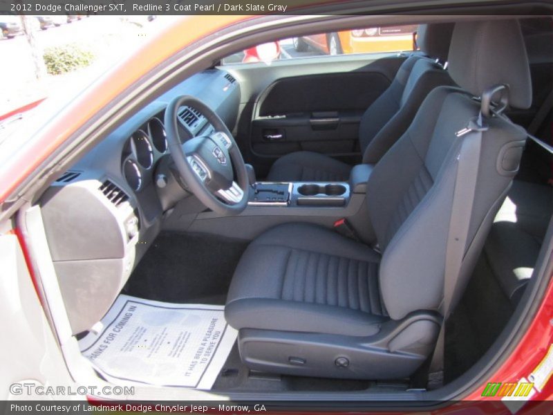 Redline 3 Coat Pearl / Dark Slate Gray 2012 Dodge Challenger SXT