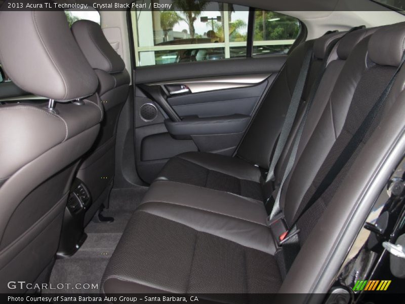 Rear Seat of 2013 TL Technology