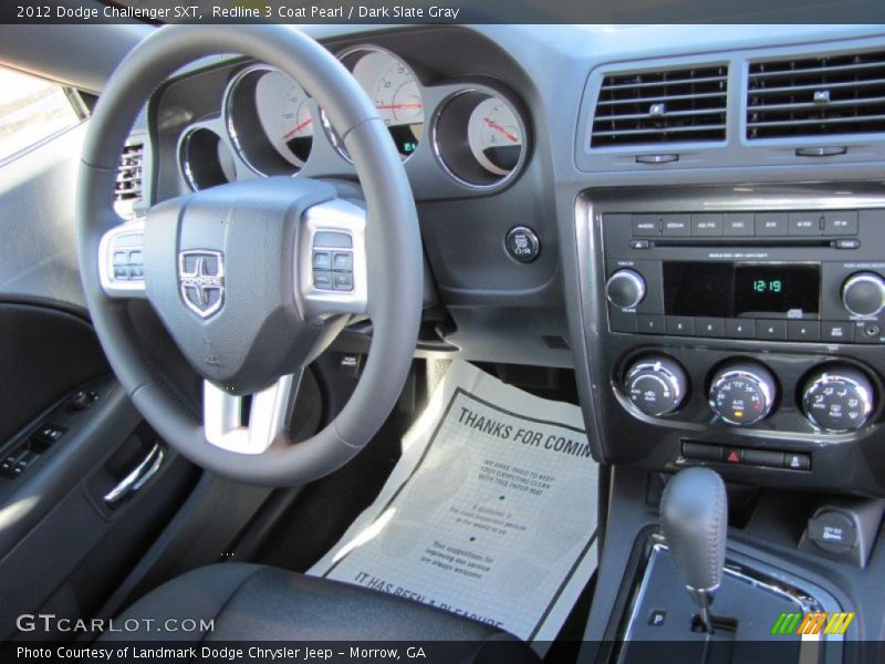 Redline 3 Coat Pearl / Dark Slate Gray 2012 Dodge Challenger SXT