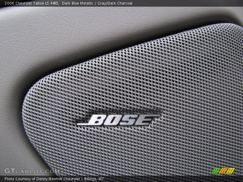 Dark Blue Metallic / Gray/Dark Charcoal 2006 Chevrolet Tahoe LS 4WD
