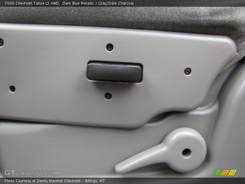 Dark Blue Metallic / Gray/Dark Charcoal 2006 Chevrolet Tahoe LS 4WD