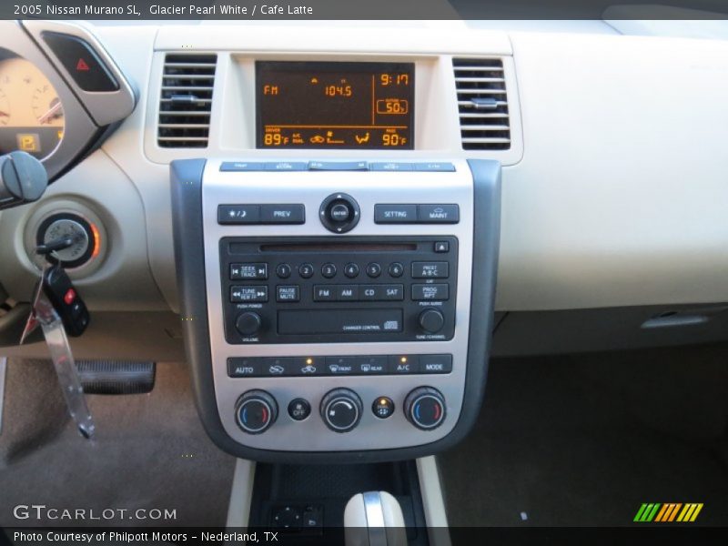 Glacier Pearl White / Cafe Latte 2005 Nissan Murano SL