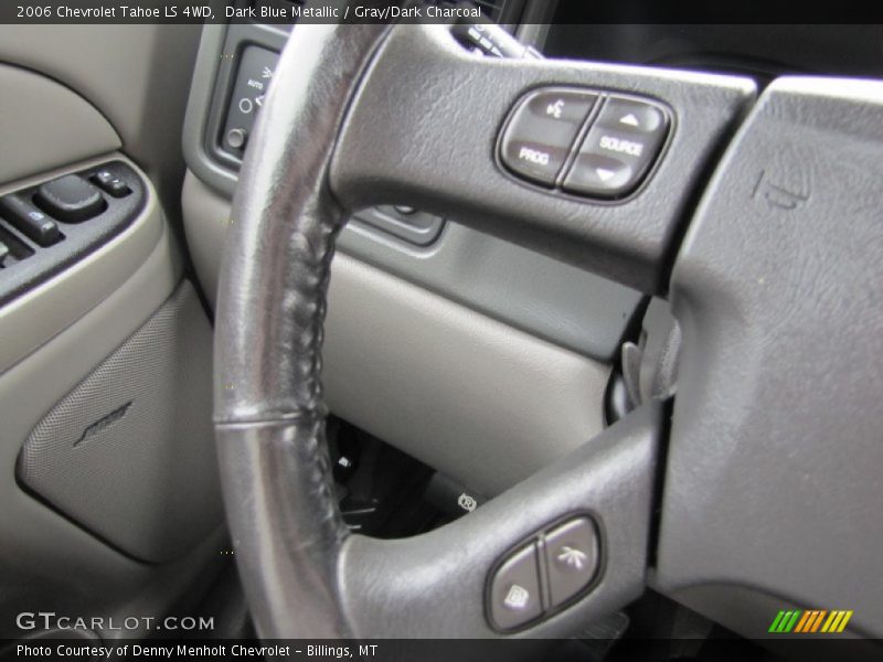 Dark Blue Metallic / Gray/Dark Charcoal 2006 Chevrolet Tahoe LS 4WD
