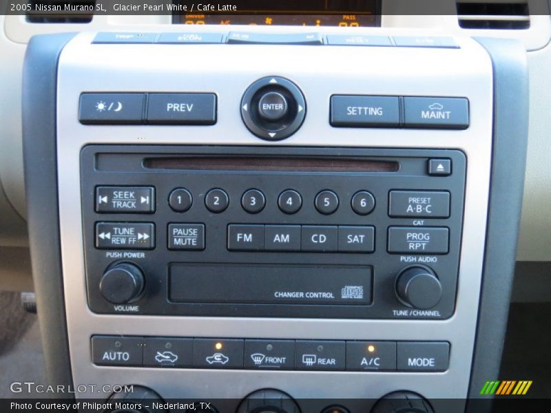 Glacier Pearl White / Cafe Latte 2005 Nissan Murano SL