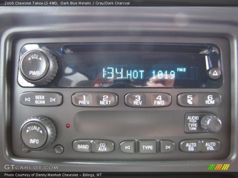 Dark Blue Metallic / Gray/Dark Charcoal 2006 Chevrolet Tahoe LS 4WD