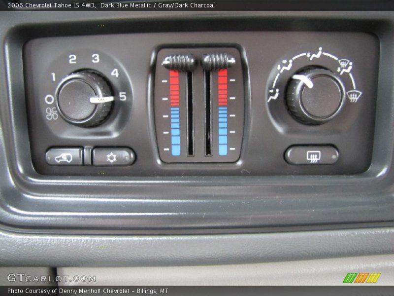 Dark Blue Metallic / Gray/Dark Charcoal 2006 Chevrolet Tahoe LS 4WD