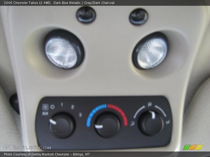 Dark Blue Metallic / Gray/Dark Charcoal 2006 Chevrolet Tahoe LS 4WD