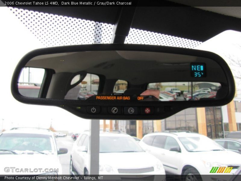 Dark Blue Metallic / Gray/Dark Charcoal 2006 Chevrolet Tahoe LS 4WD