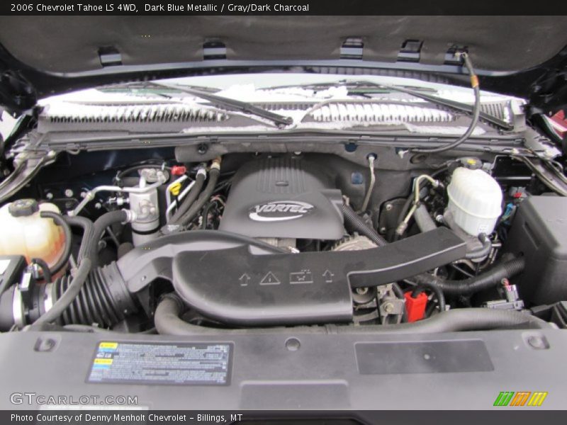 Dark Blue Metallic / Gray/Dark Charcoal 2006 Chevrolet Tahoe LS 4WD