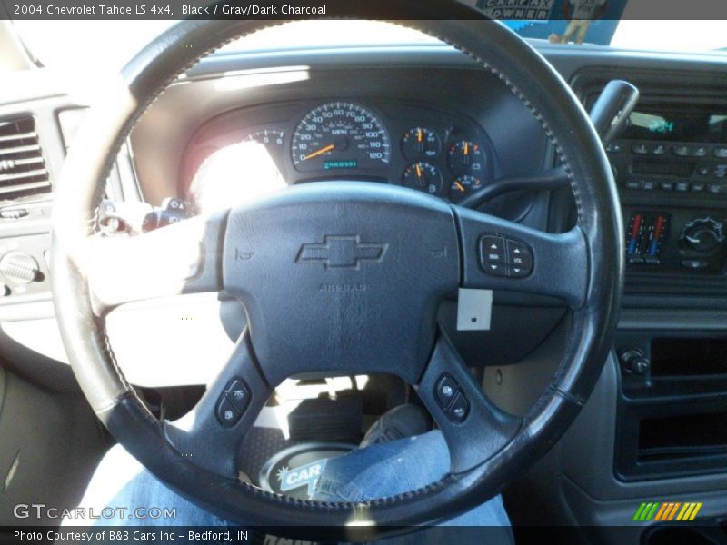 Black / Gray/Dark Charcoal 2004 Chevrolet Tahoe LS 4x4