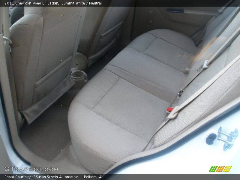 Summit White / Neutral 2011 Chevrolet Aveo LT Sedan