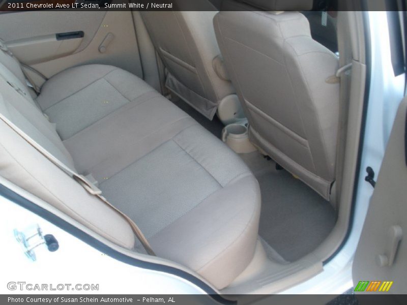 Summit White / Neutral 2011 Chevrolet Aveo LT Sedan