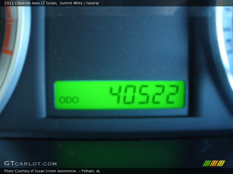 Summit White / Neutral 2011 Chevrolet Aveo LT Sedan