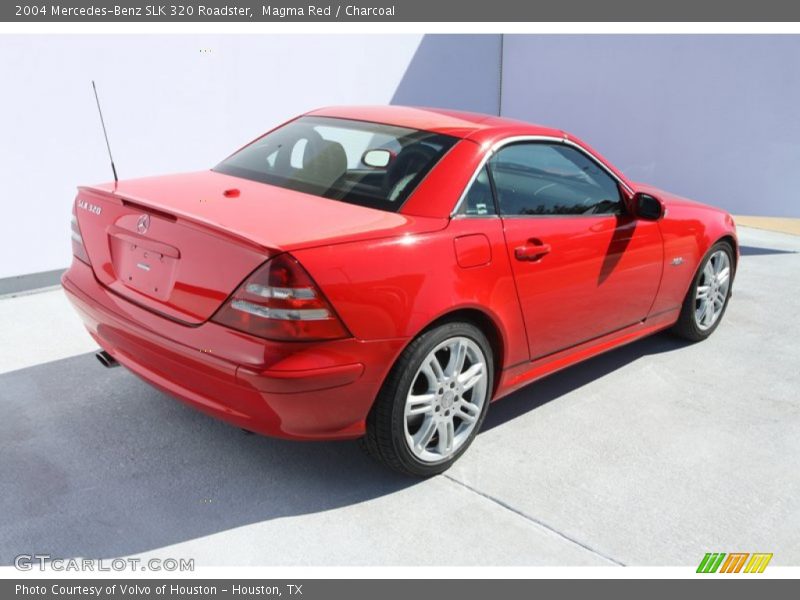 Magma Red / Charcoal 2004 Mercedes-Benz SLK 320 Roadster