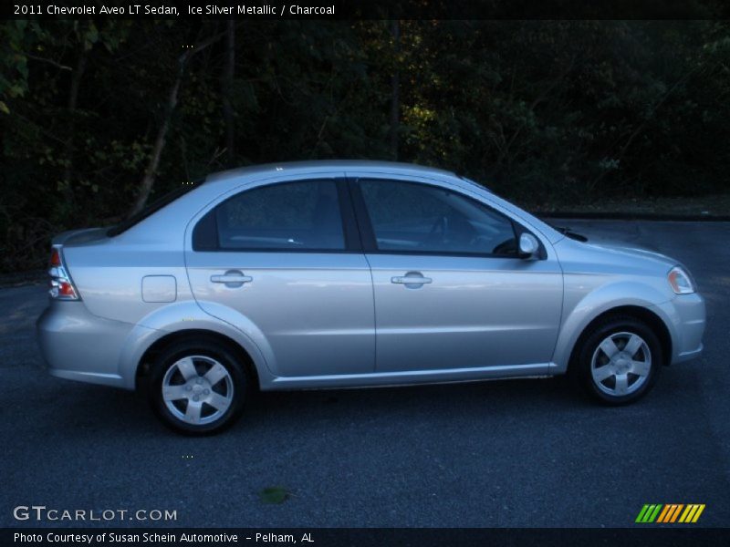 Ice Silver Metallic / Charcoal 2011 Chevrolet Aveo LT Sedan