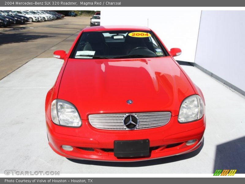 Magma Red / Charcoal 2004 Mercedes-Benz SLK 320 Roadster