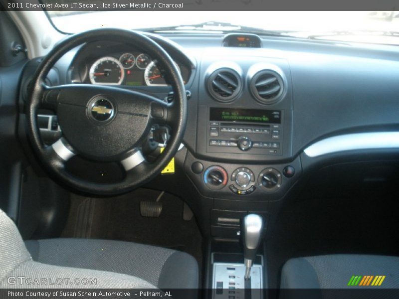 Ice Silver Metallic / Charcoal 2011 Chevrolet Aveo LT Sedan