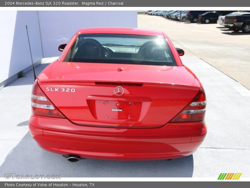 Magma Red / Charcoal 2004 Mercedes-Benz SLK 320 Roadster