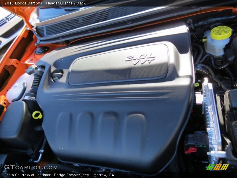 Header Orange / Black 2013 Dodge Dart SXT