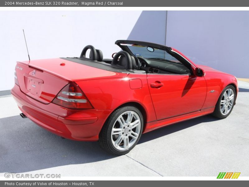 Magma Red / Charcoal 2004 Mercedes-Benz SLK 320 Roadster