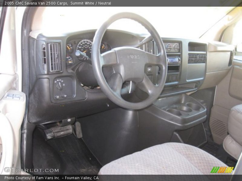 Summit White / Neutral 2005 GMC Savana Van 2500 Cargo