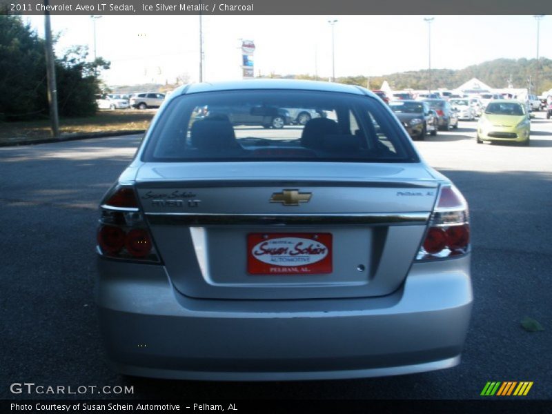 Ice Silver Metallic / Charcoal 2011 Chevrolet Aveo LT Sedan
