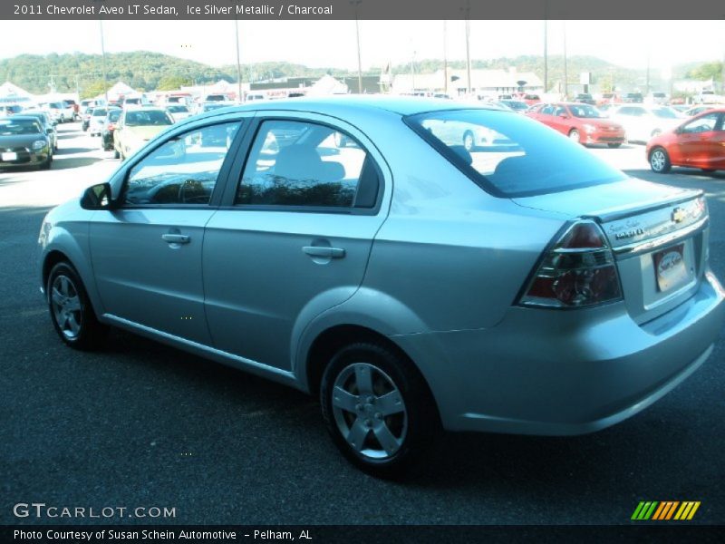 Ice Silver Metallic / Charcoal 2011 Chevrolet Aveo LT Sedan