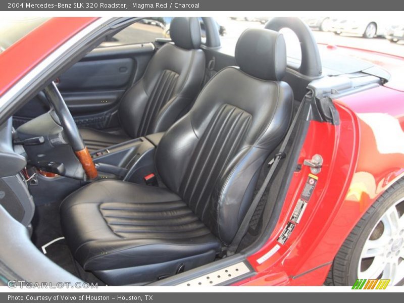 Front Seat of 2004 SLK 320 Roadster