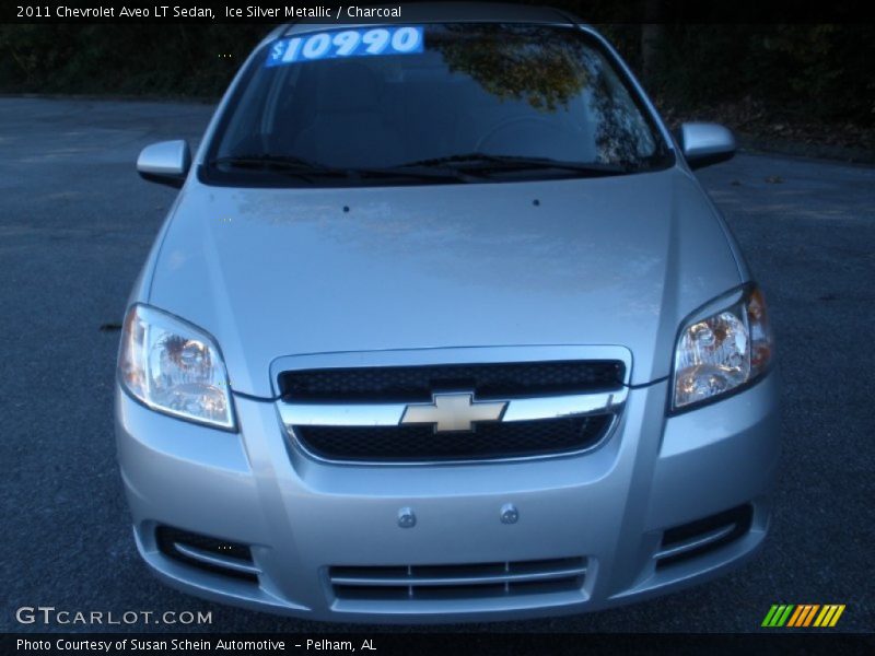 Ice Silver Metallic / Charcoal 2011 Chevrolet Aveo LT Sedan