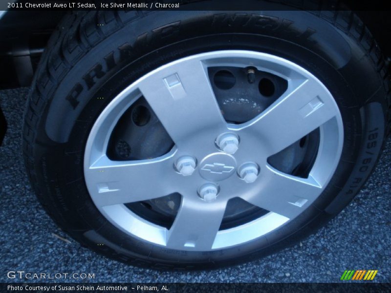 Ice Silver Metallic / Charcoal 2011 Chevrolet Aveo LT Sedan