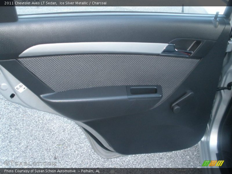 Ice Silver Metallic / Charcoal 2011 Chevrolet Aveo LT Sedan