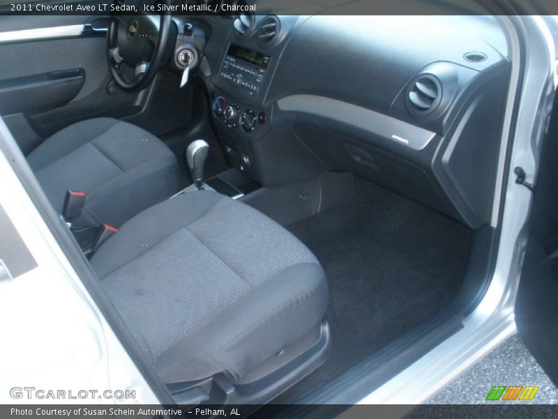 Ice Silver Metallic / Charcoal 2011 Chevrolet Aveo LT Sedan
