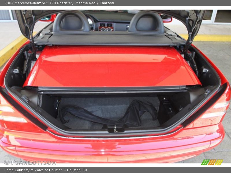 Magma Red / Charcoal 2004 Mercedes-Benz SLK 320 Roadster