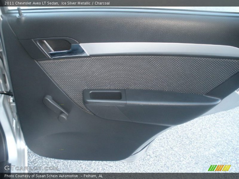 Ice Silver Metallic / Charcoal 2011 Chevrolet Aveo LT Sedan